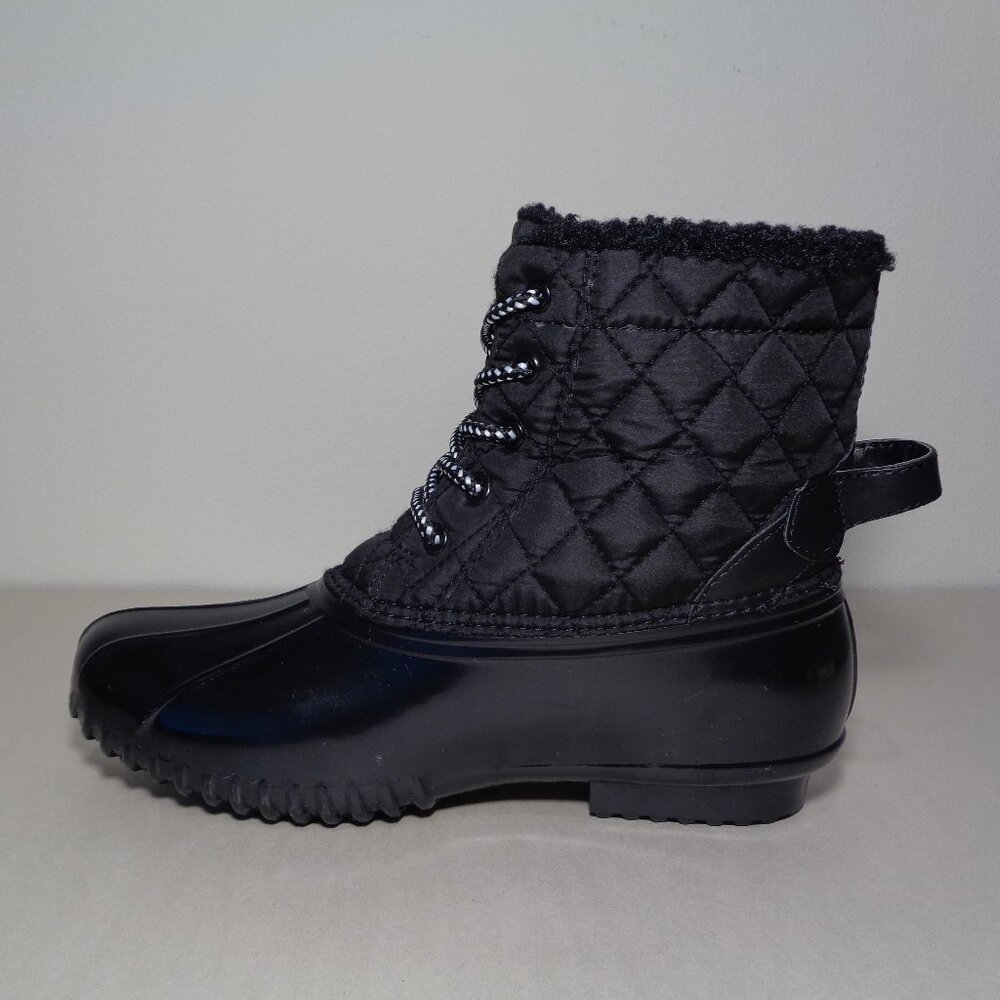 Sporto Size 10 M / ANDIE / Black / Lined / Duck Boots / New Women's Shoes - Picture 8 of 16